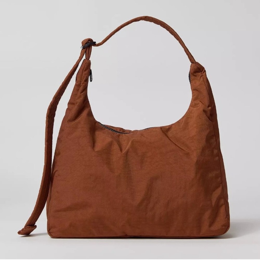 Baggu Brown Nylon Shoulder Bag